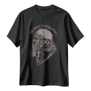 Playera Black Sabbath Gas Mask