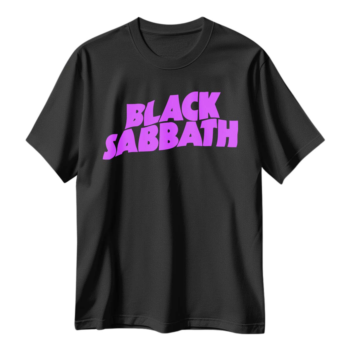 Playera Black Sabbath Logo Morado