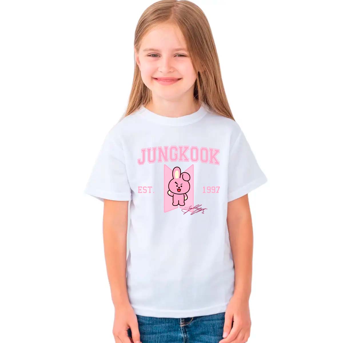 Playera BTS Jungkook Niña