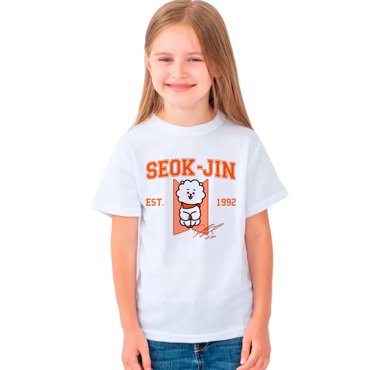 Playera BTS Seok Jin Niña