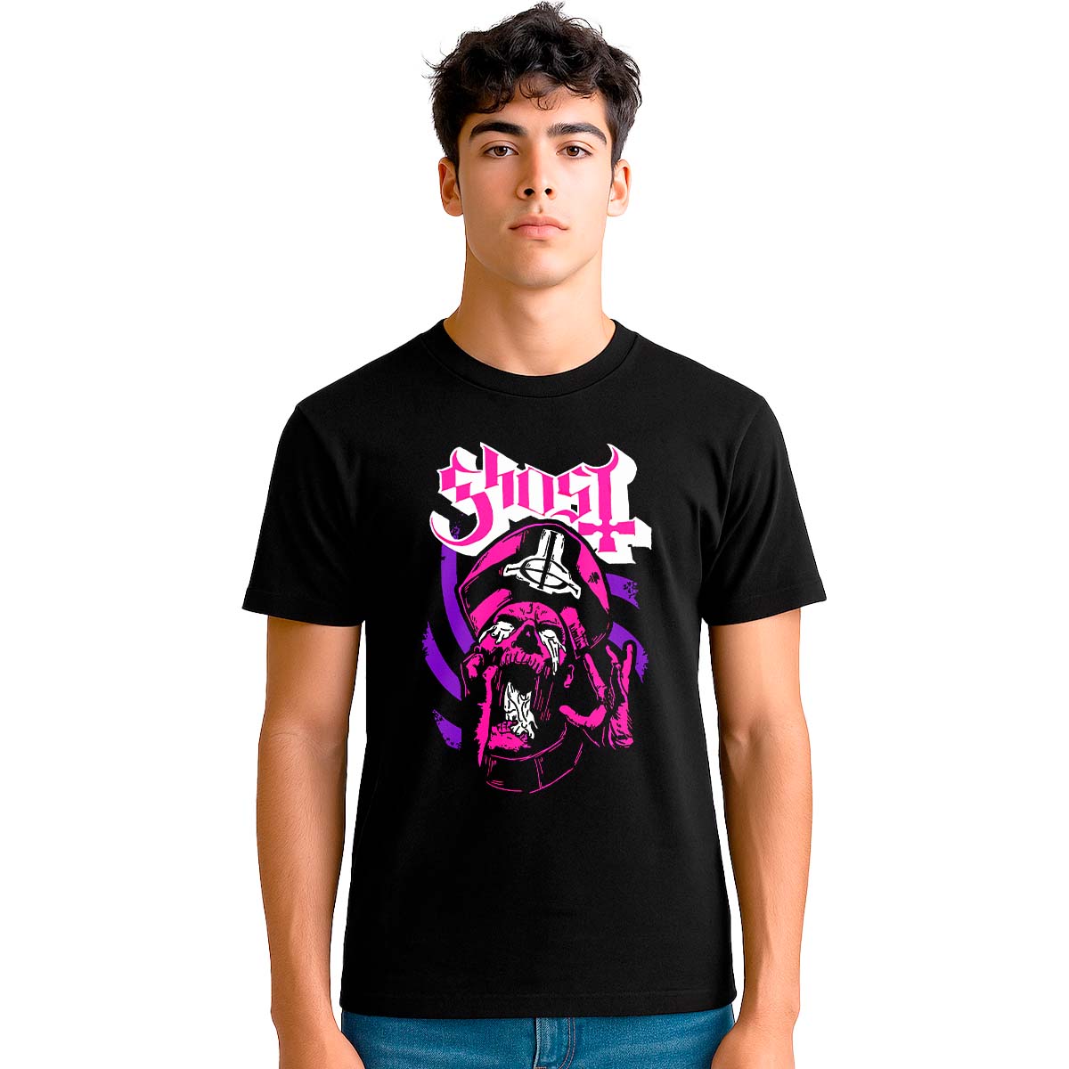 Playera ghost scream Hombre