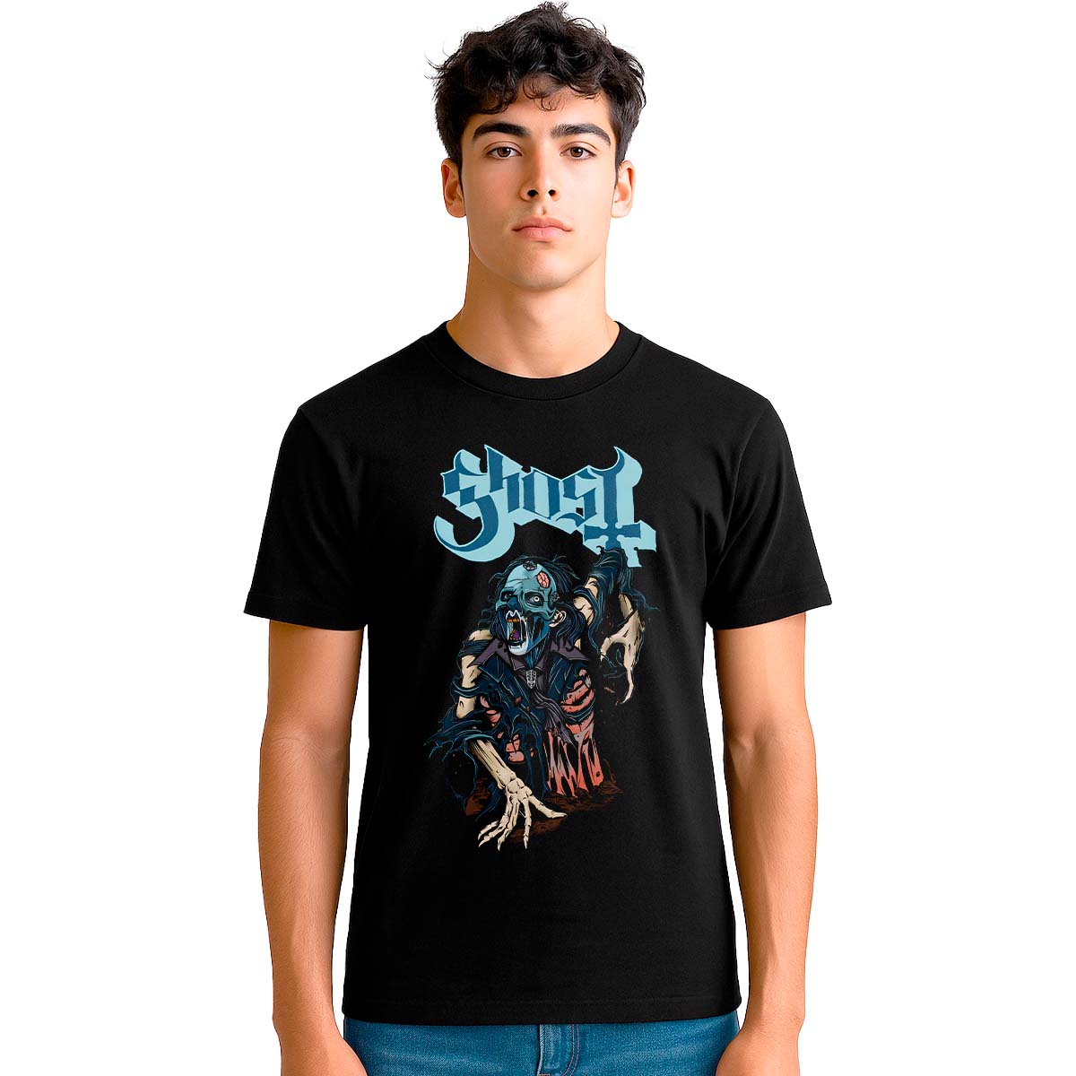 Playera Ghost Zombie Hombre