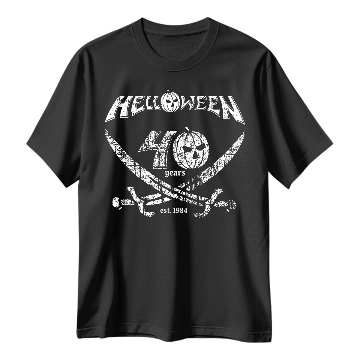 Playera Helloween Pumpkin Pirate 40 Years