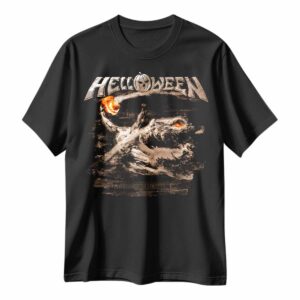Playera Helloween Vintage Orange Pumpkin