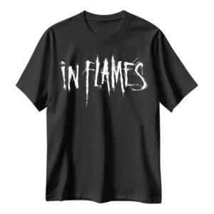 Playera In Flames Logo