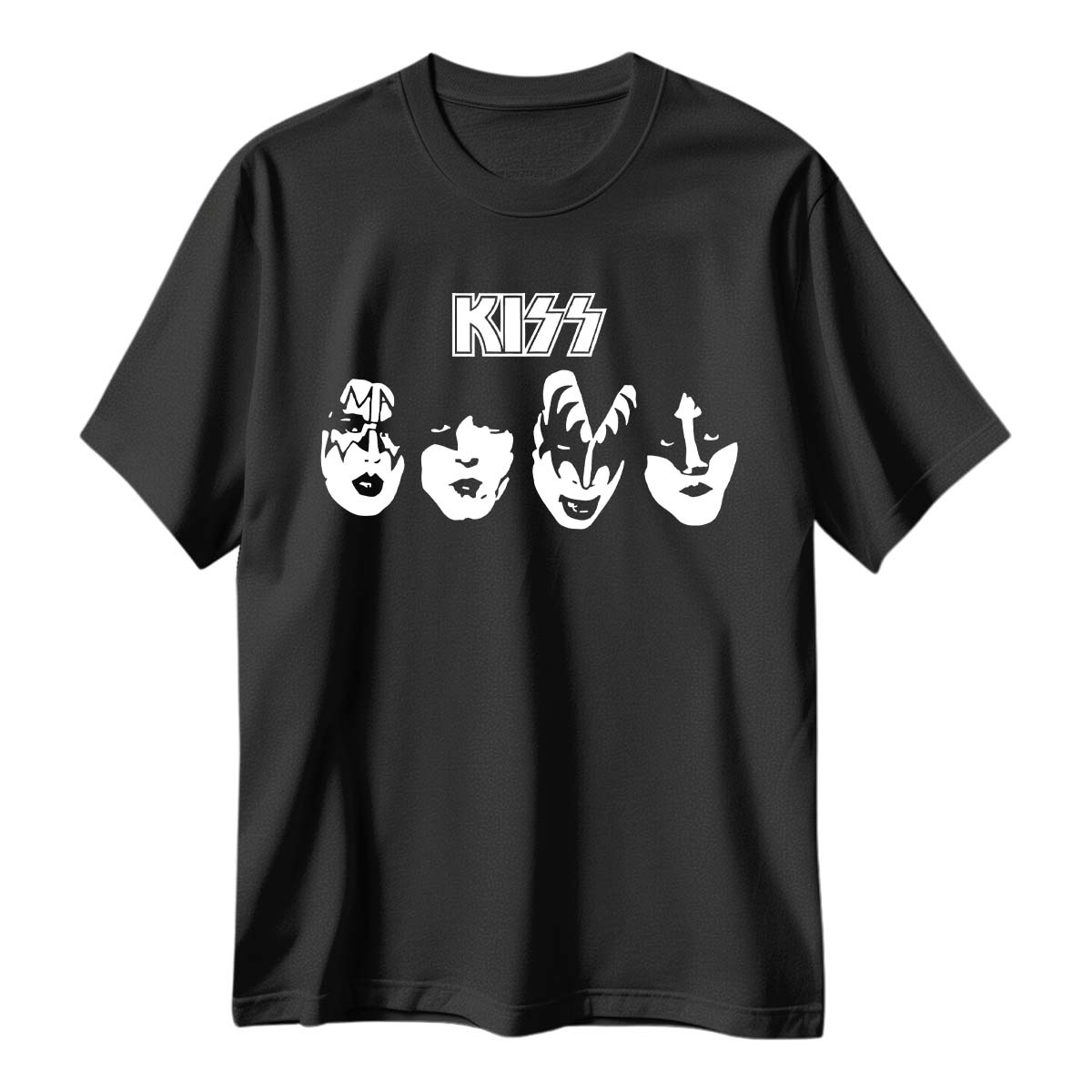 Playera Kiss Caras