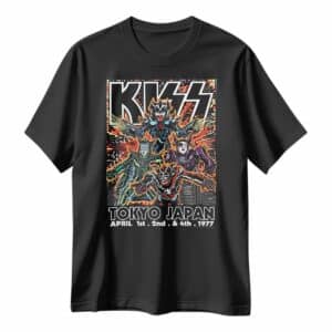 Playera Kiss Japan 1977