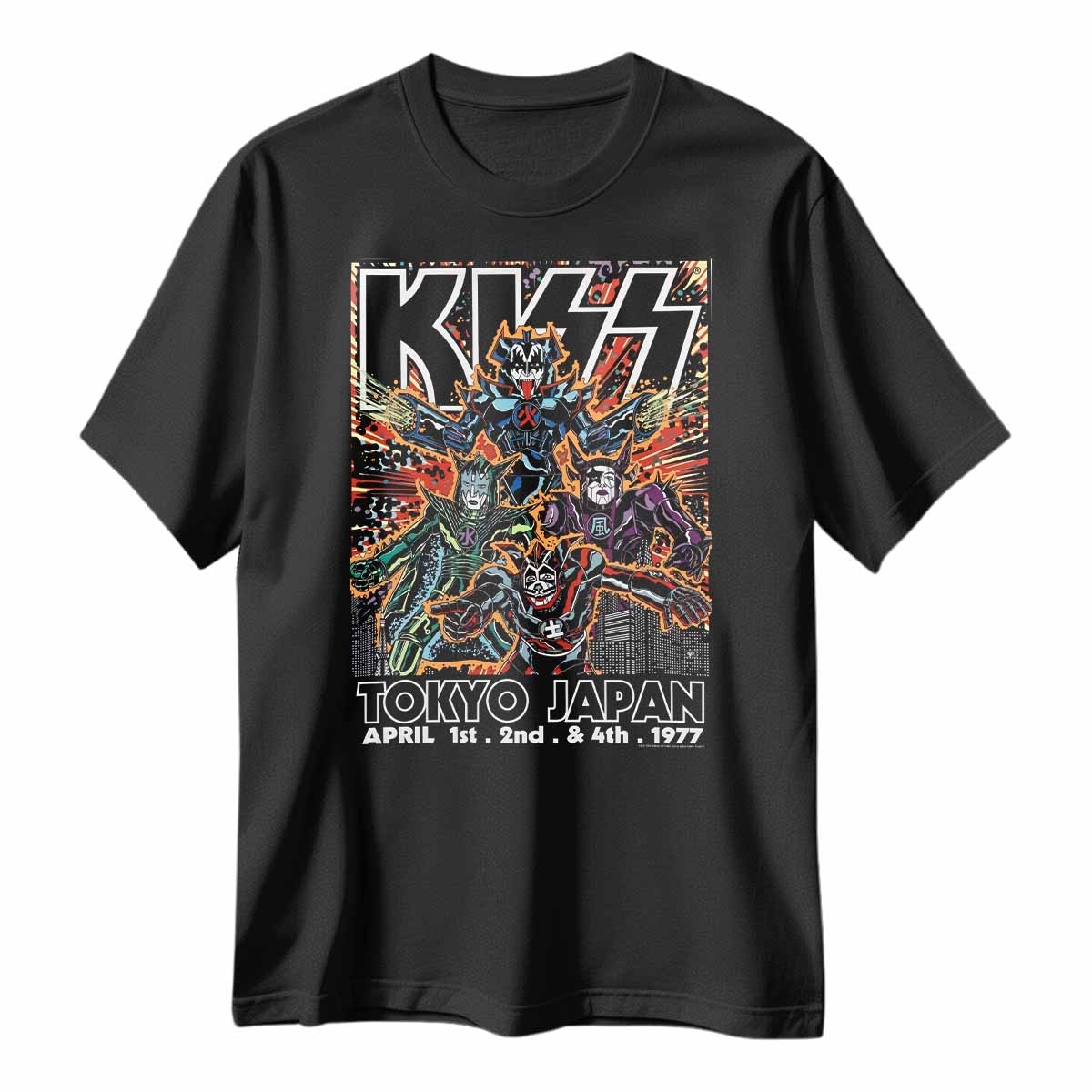 Playera Kiss Japan 1977