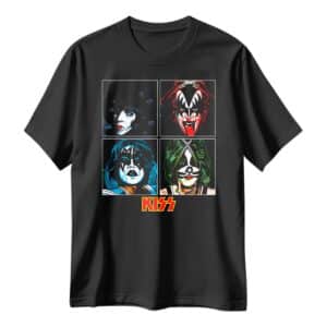 Playera Kiss Unmasked Track