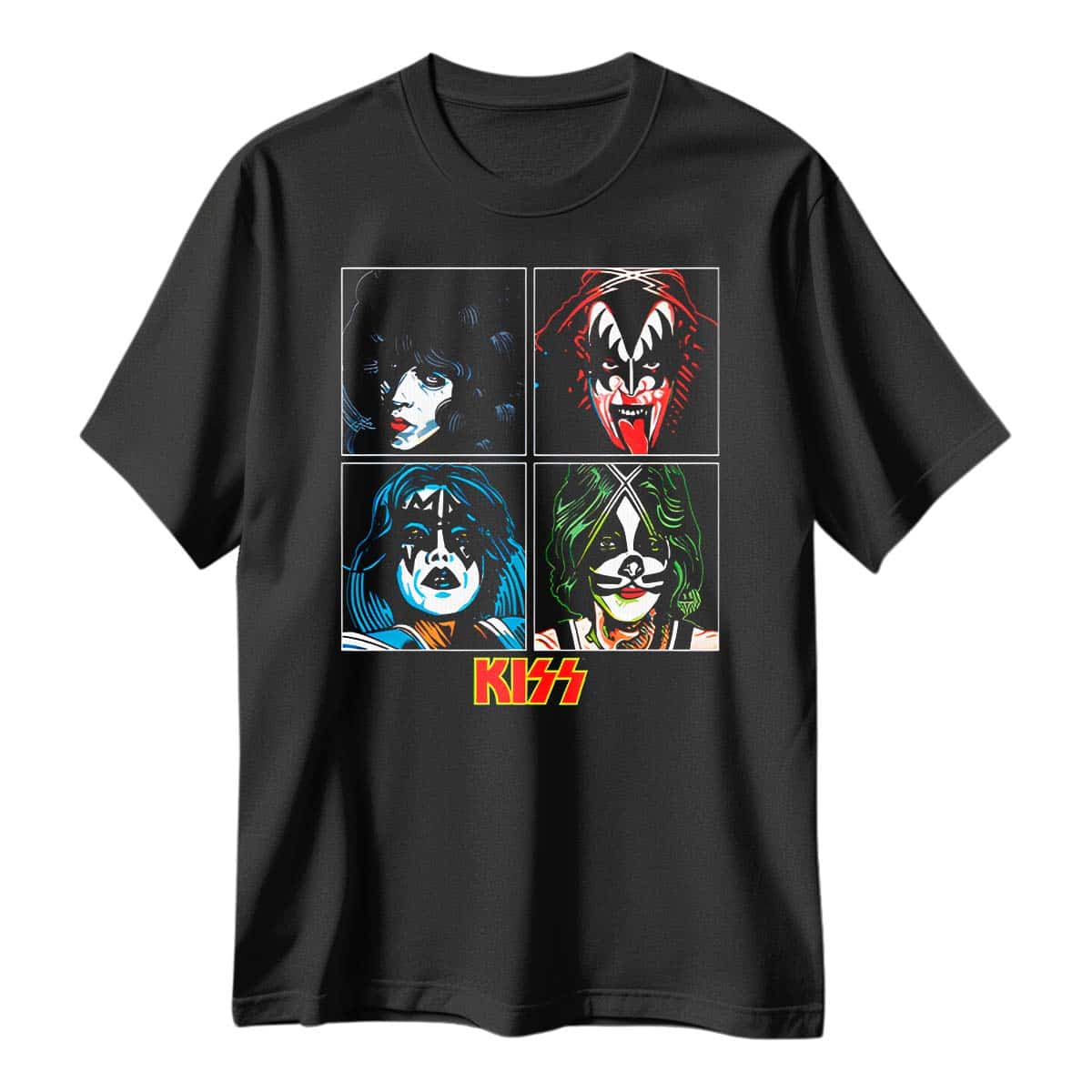 Playera Kiss Unmasked Track