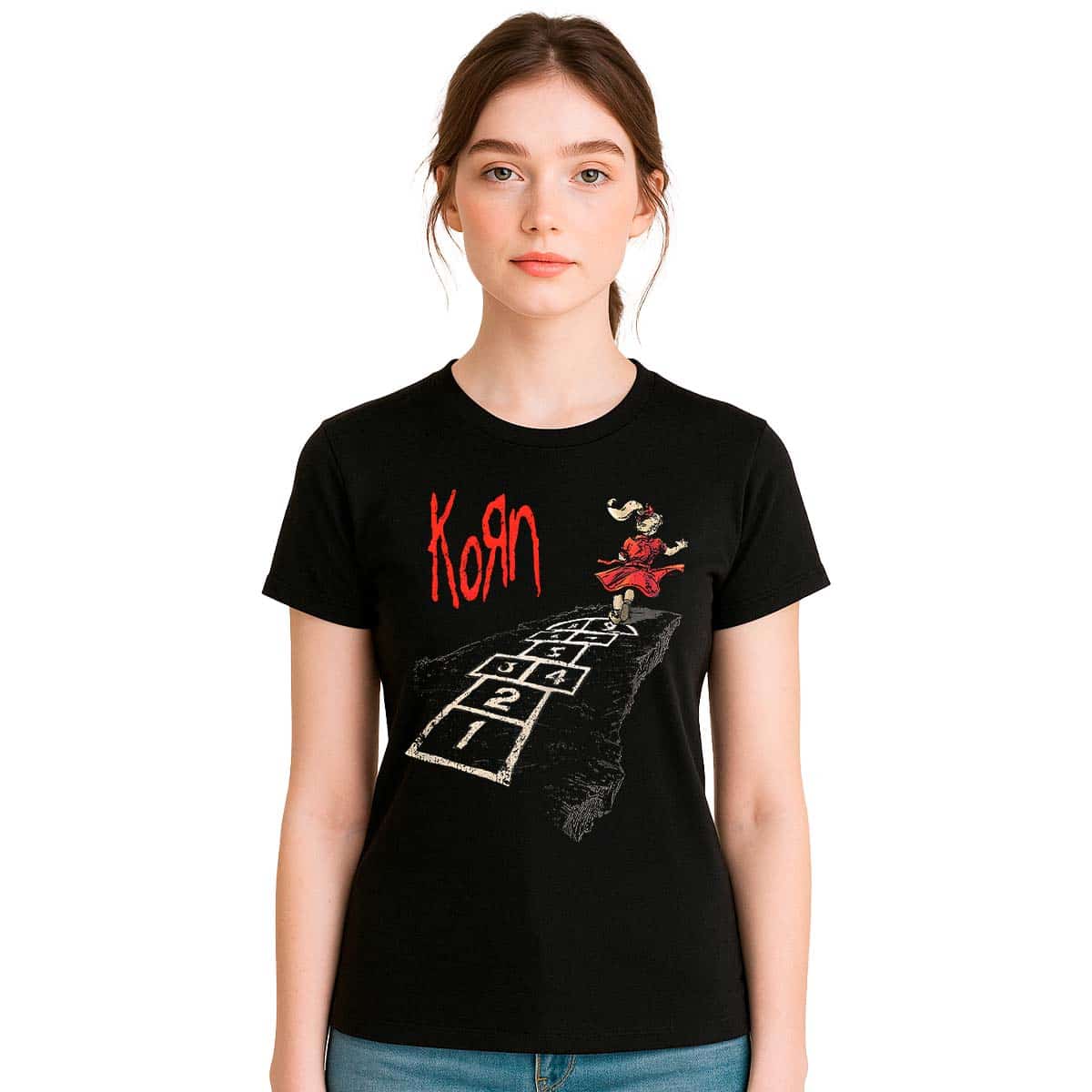 Playera Korn Hopscotch Mujer