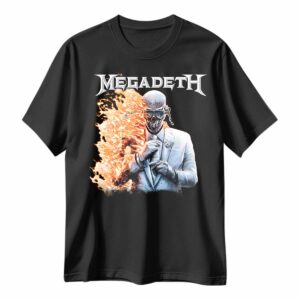 Playera Megadeth Flame Vic