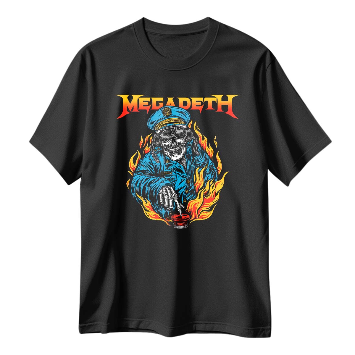 Playera Megadeth Vic Rattlehead