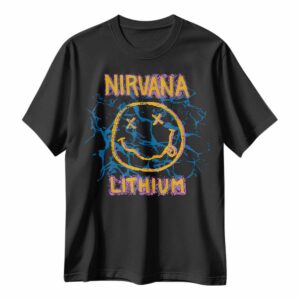 Playera Nirvana Lithium Smiley