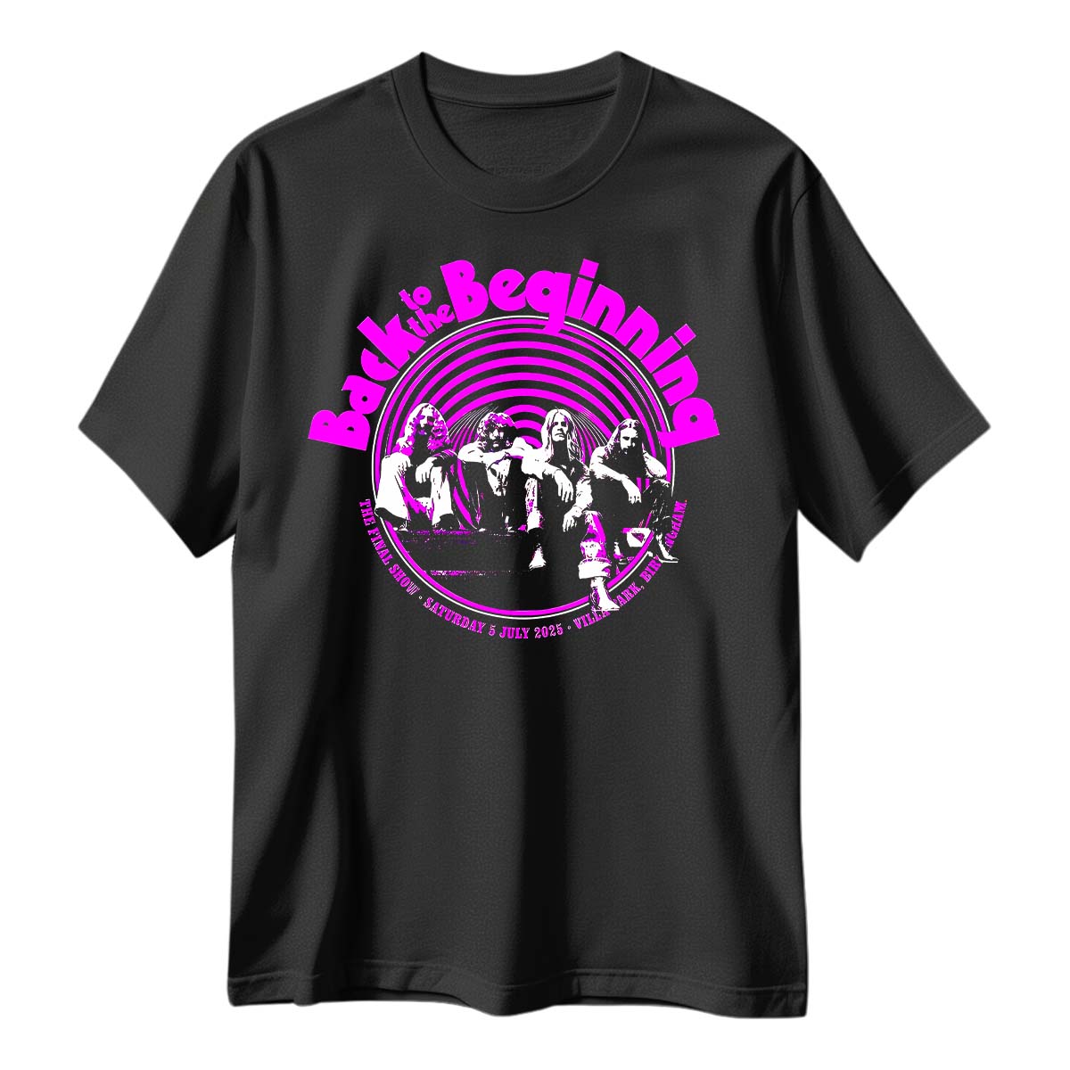 Playera Ozzy Osbourne Back to the Begenning