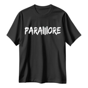 Playera Paramore Letras