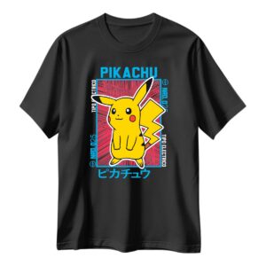 Playera Pokémon Pikachu Pokedex
