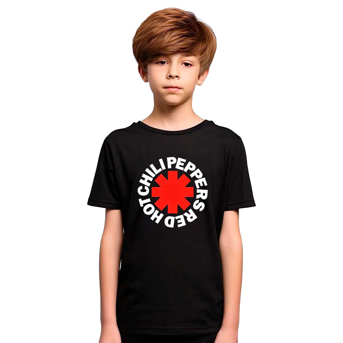 Playera Red Hot Chili Peppers Logo Niño