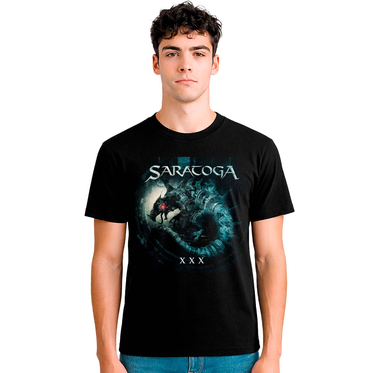 Playera Saratoga XXX Albúm Hombre