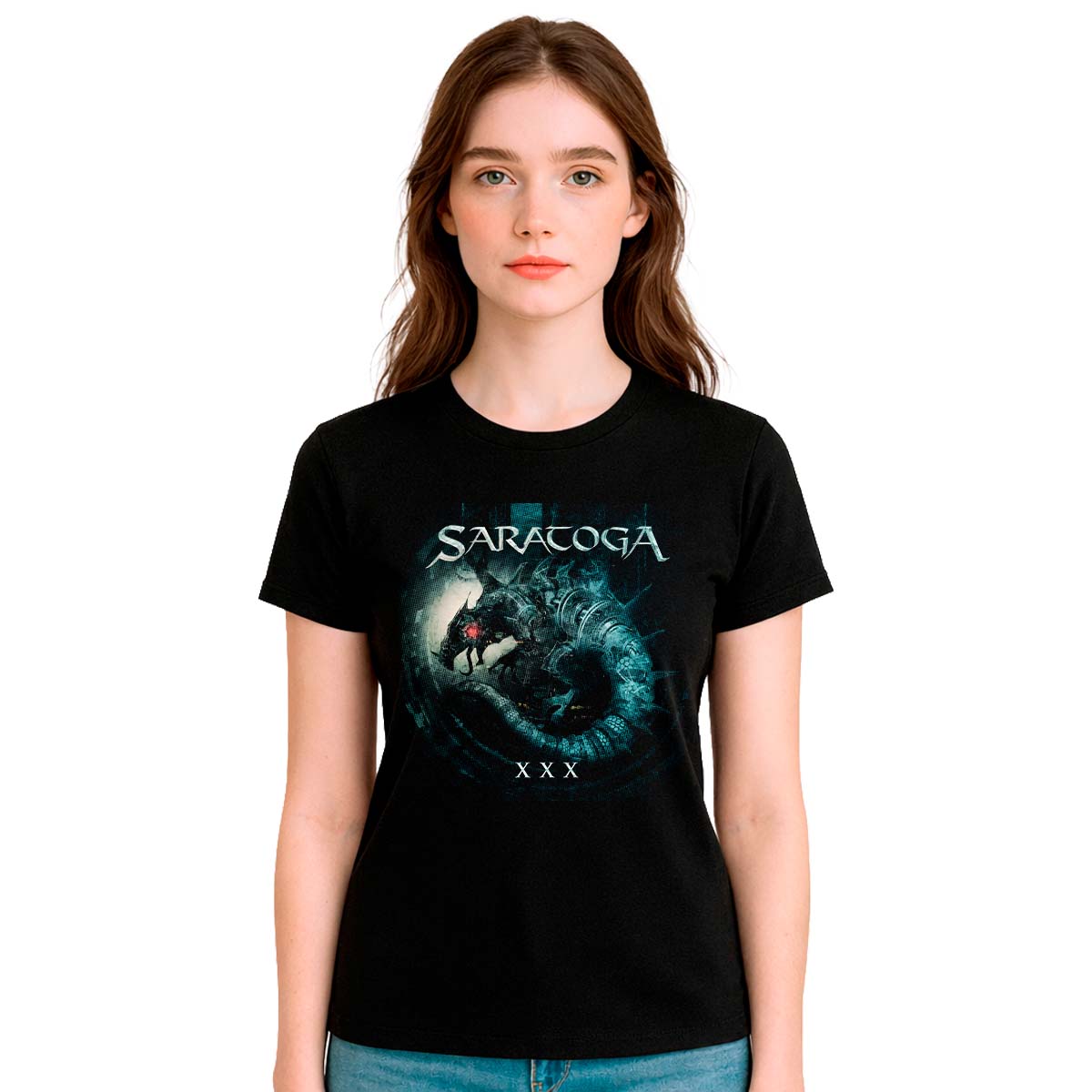 Playera Saratoga XXX Albúm Mujer