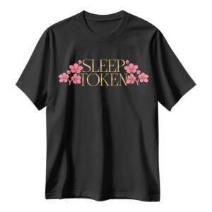 Playera Sleep Token EIA Tour Puff Logo Flower
