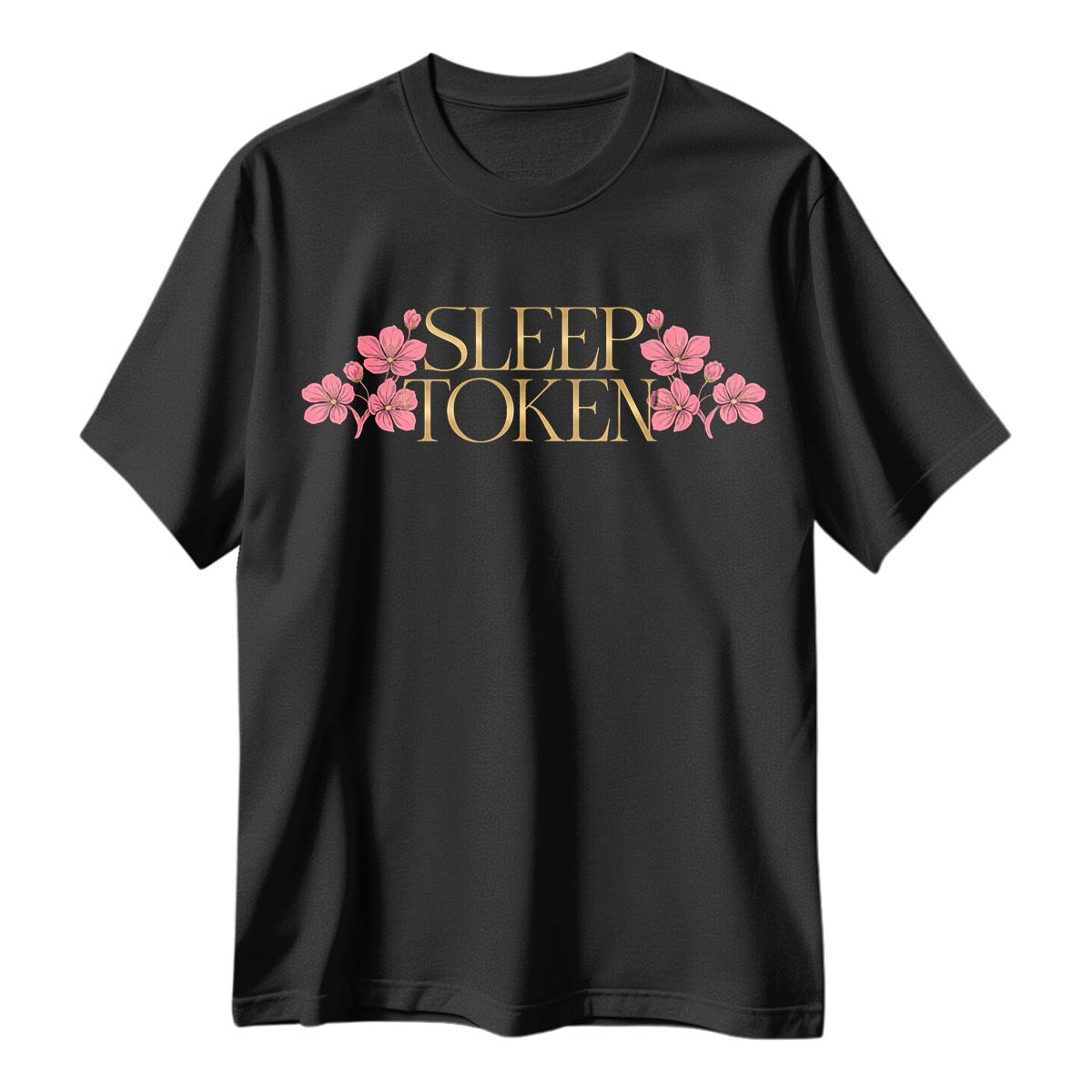 Playera Sleep Token EIA Tour Puff Logo Flower