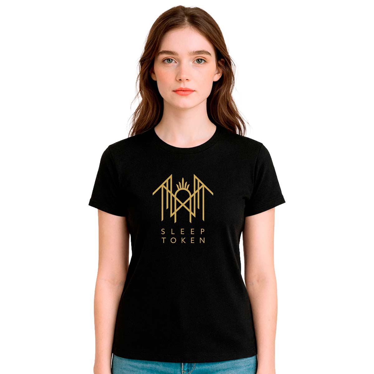 Playera Sleep Token Vessel Flowers Mujer