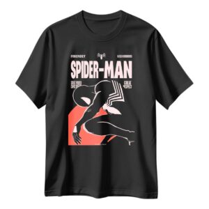 Playera Spiderman Black Suit Comic