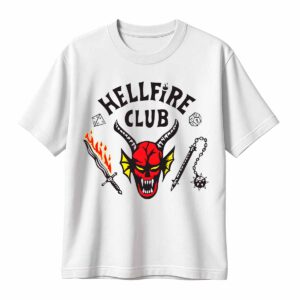 Playera Stranger Things Hellfire Club