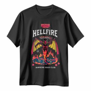 Playera Stranger Things Hellfire Club Juego