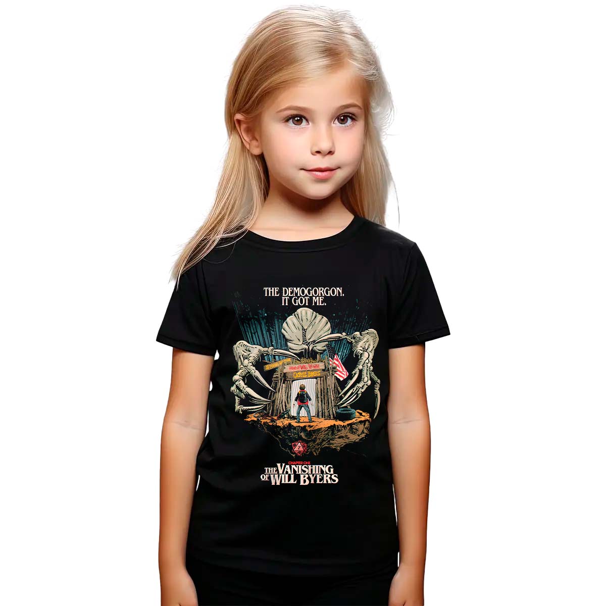 Playera Stranger Things Season 1 Niña