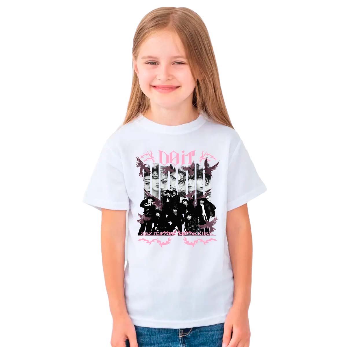 Playera Stray Kids Do It Band Niña