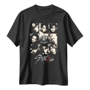 Playera Stray Kids Nombres