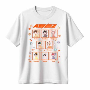 Playera Stray Kids Stray Kids ATEEZ