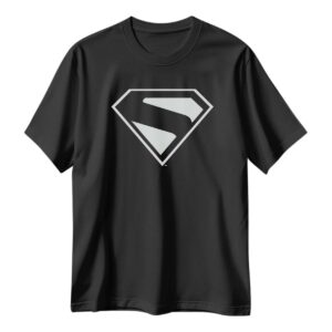 Playera Superman Logo Gris
