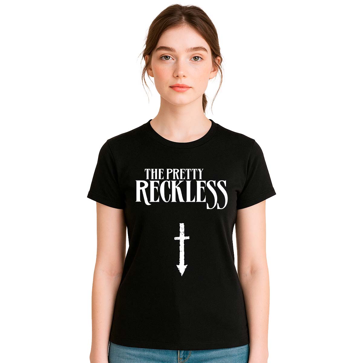 Playera The Pretty Reckless Cruz Mujer