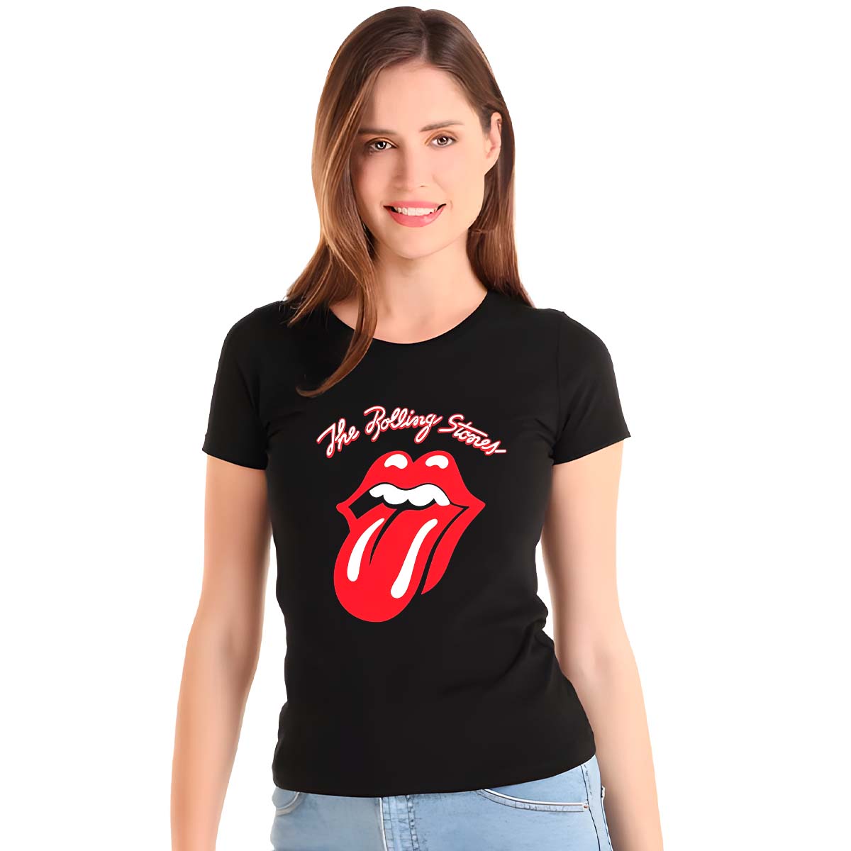 Playera The Rolling Stones Mujer