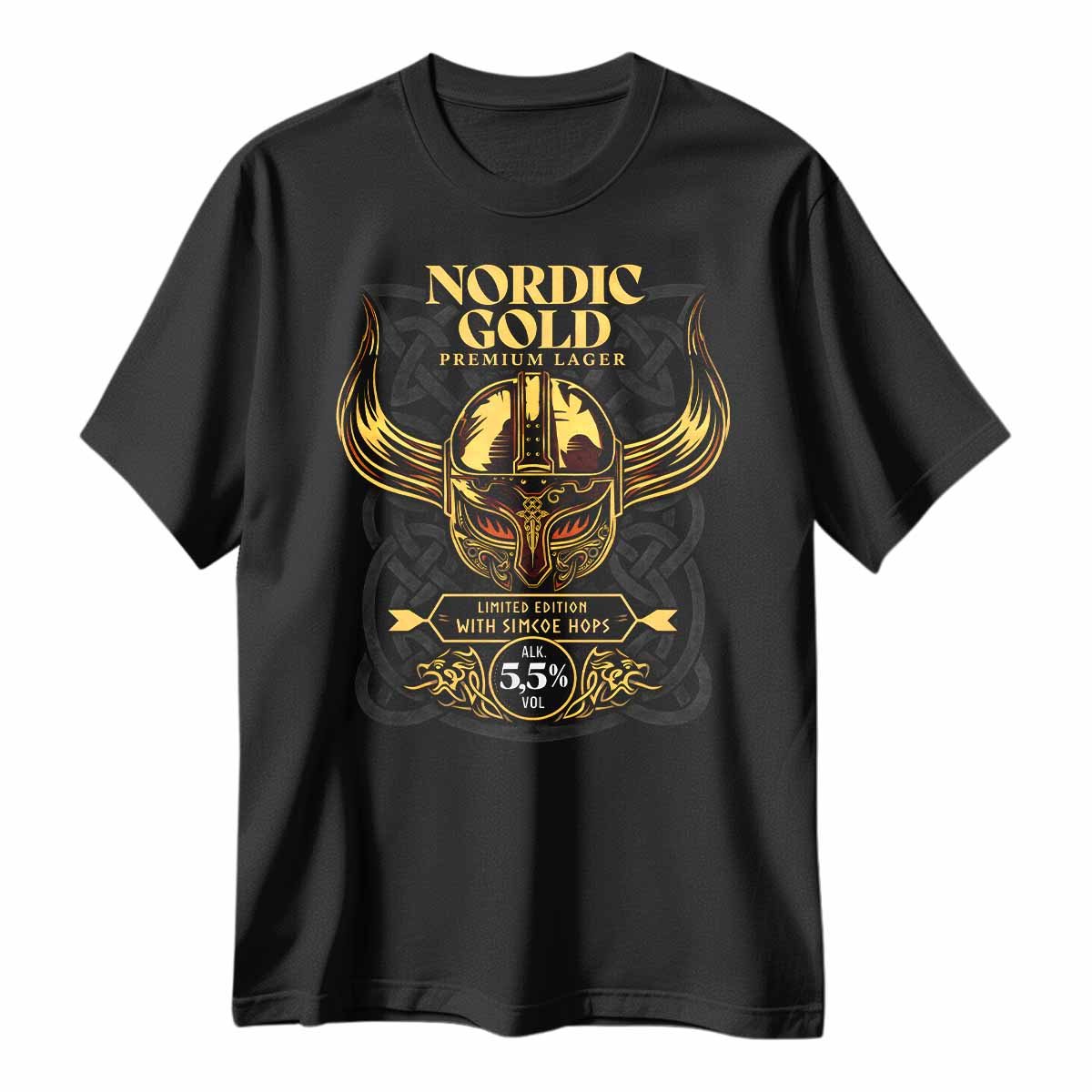 Playera Amon Amarth Nordic Gold