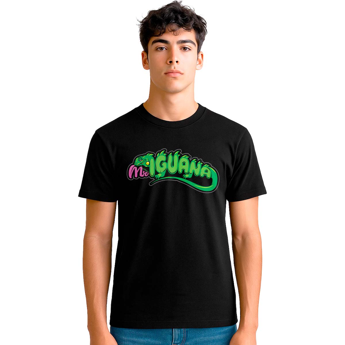 Playera WWE Mr Iguana Mascota Hombre