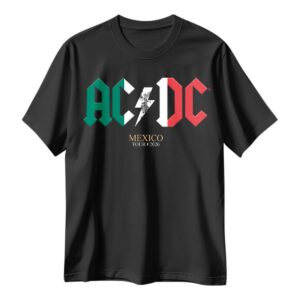 Playera AC DC Mexico Concierto