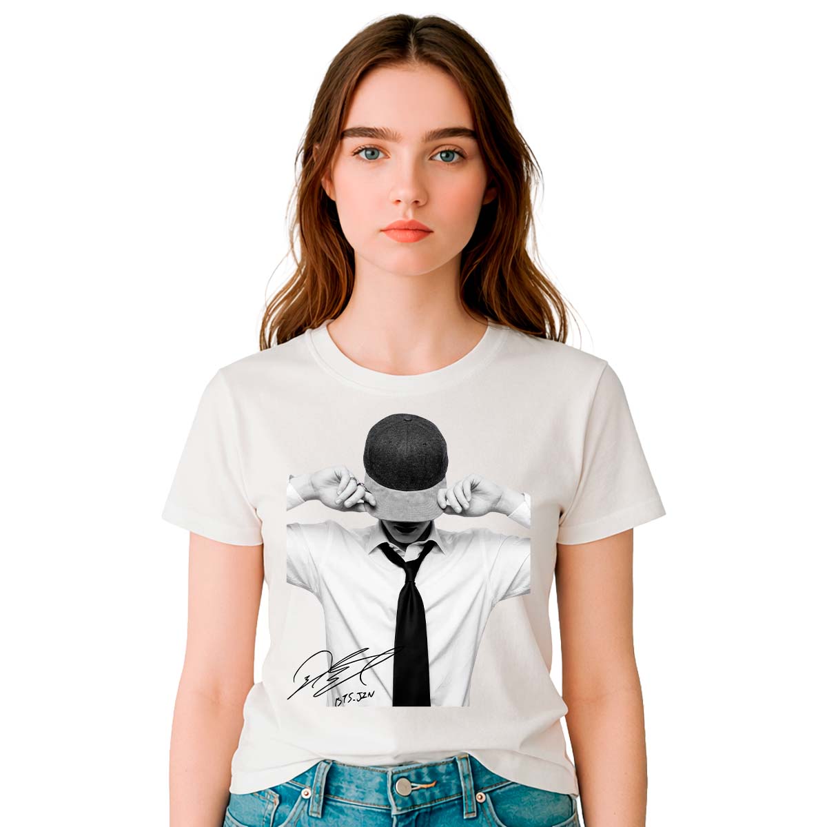 Playera BTS Jin Tour Mujer