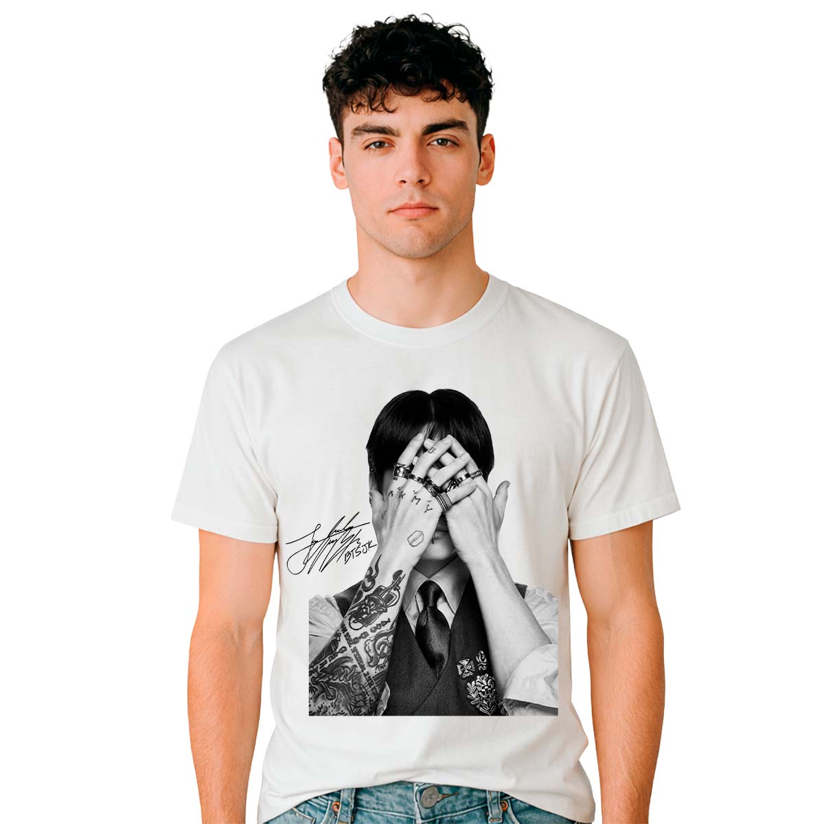 Playera BTS Jungkook Tour Hombre
