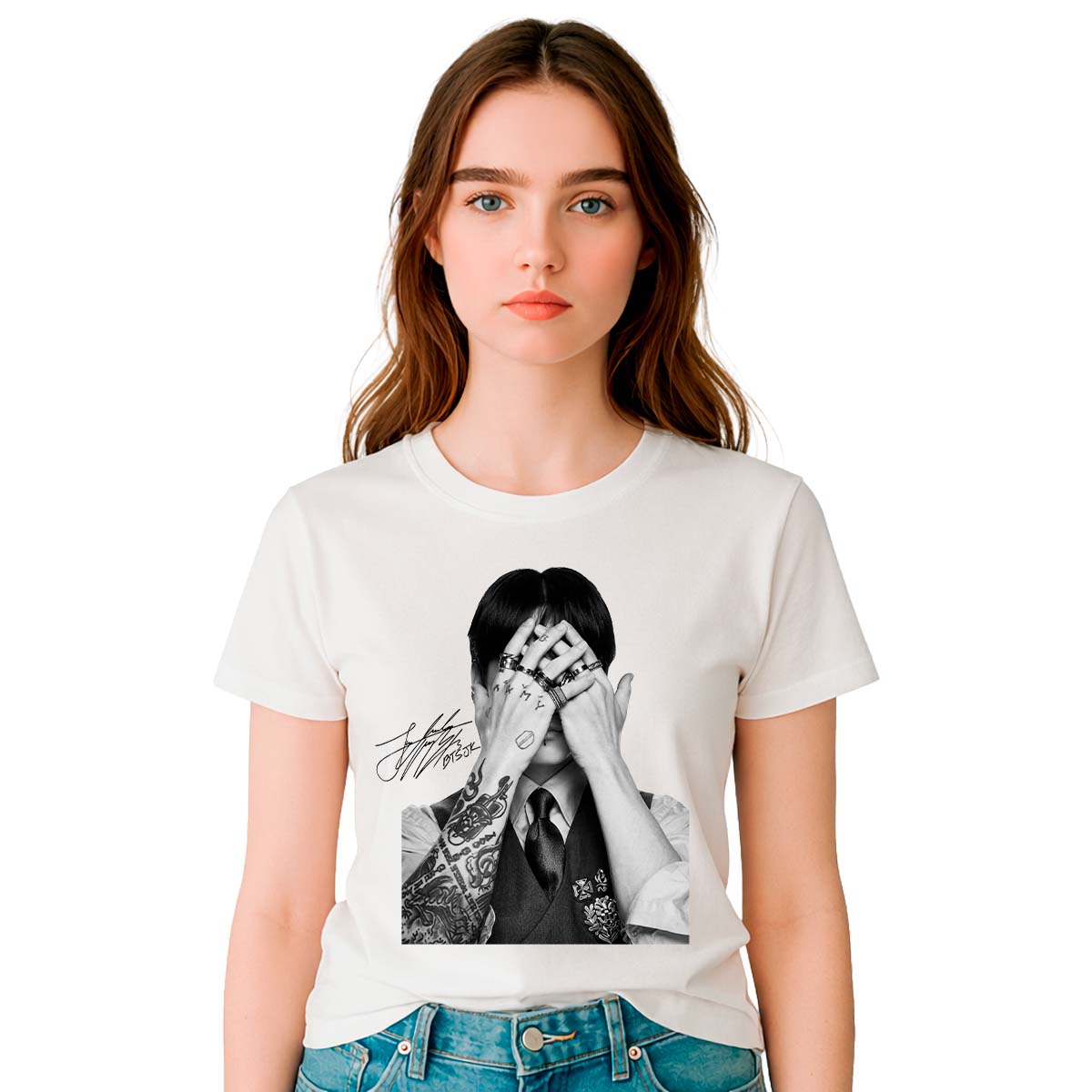 Playera BTS Jungkook Tour Mujer