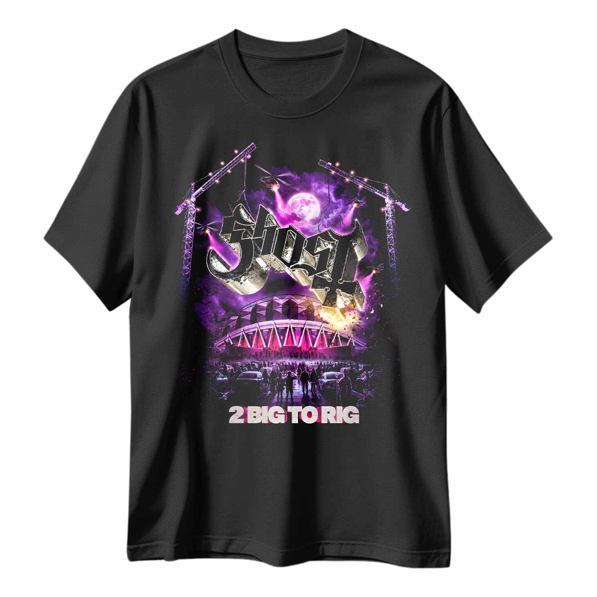 Playera Ghost 2 Big To Rig