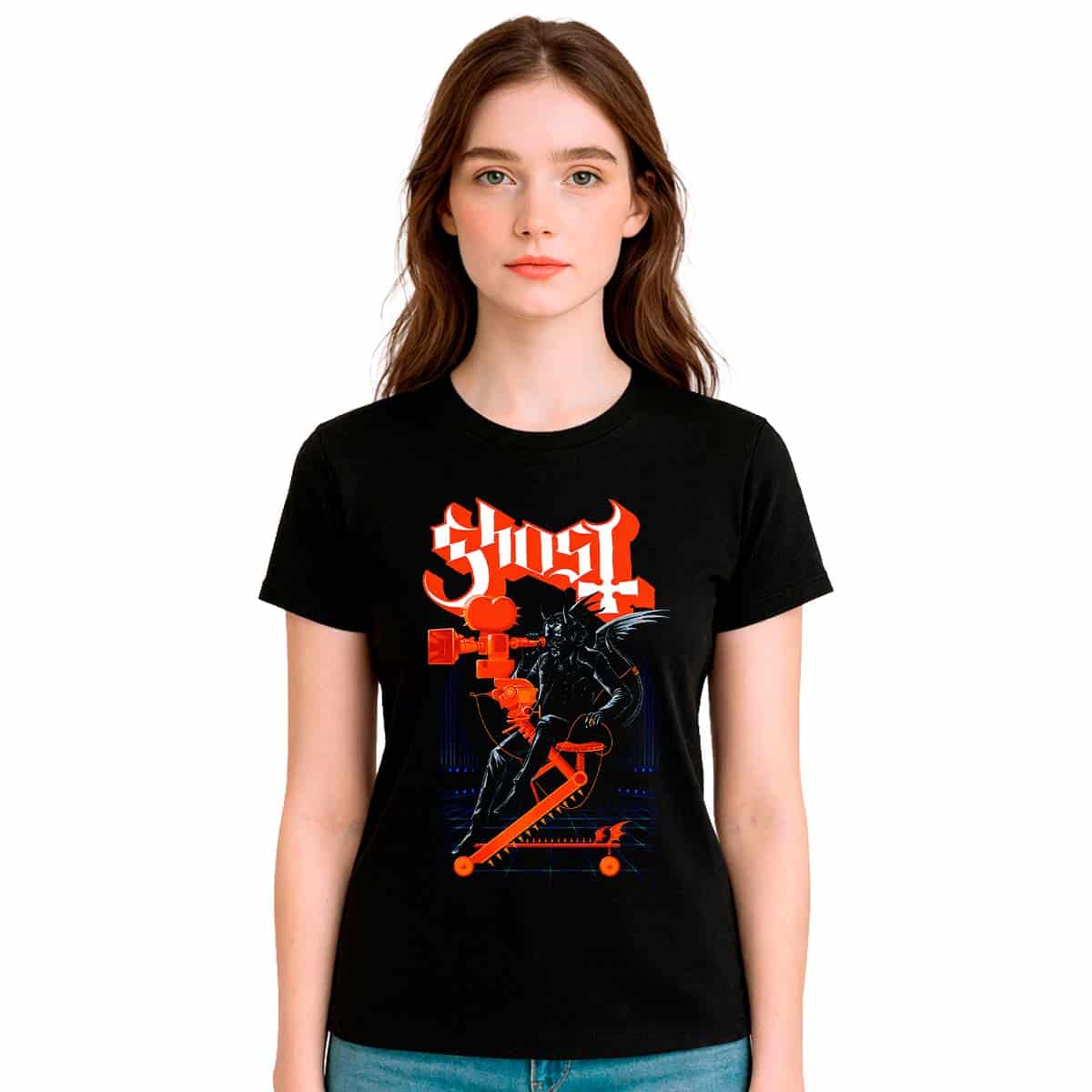Playera Ghost Auteur Pelicula Mujer